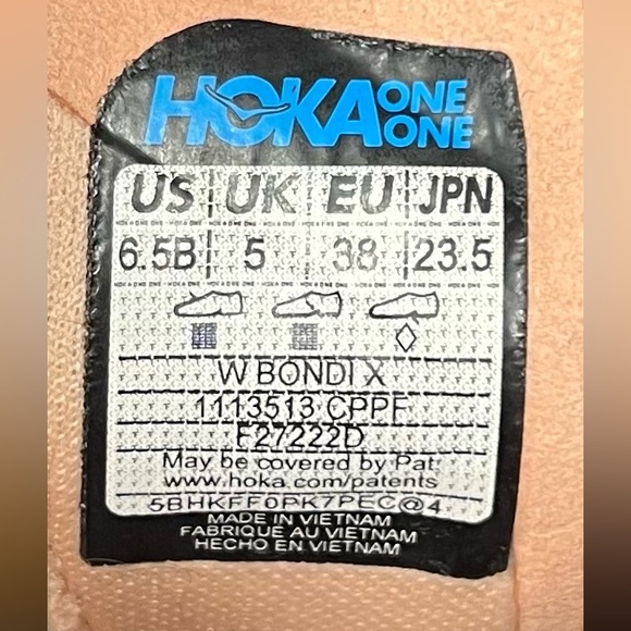 Hoka Bondi X Women’s Size 6.5 - Picture 12 of 12